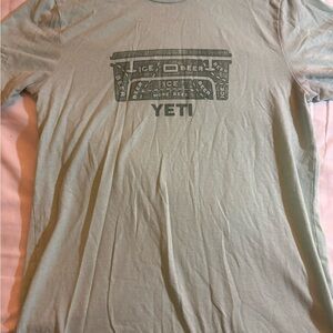 Yeti Men's Mint Green Graphic Tee